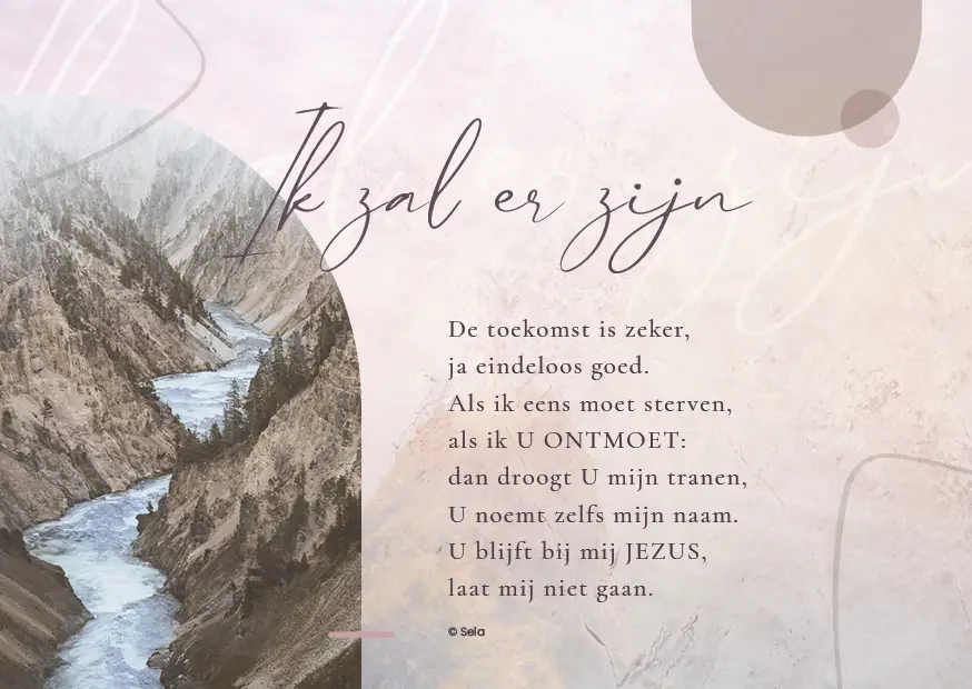 Enkele kaart: De toekomst is zeker