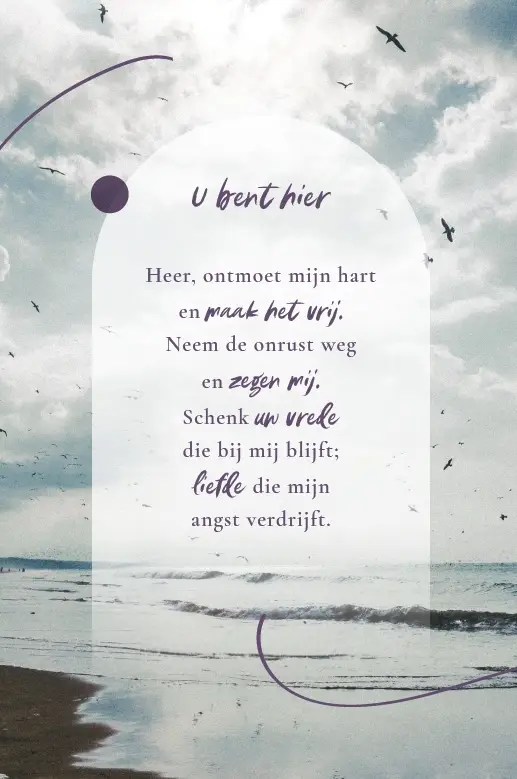 Enkele kaart: Aan het einde van de dag