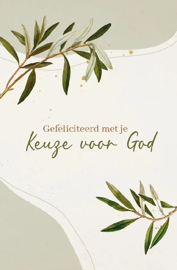 Kaart: A6 Gef. keuze voor God