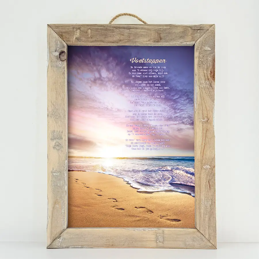 Schilderij: A3 ik ga slapen (nieuw)