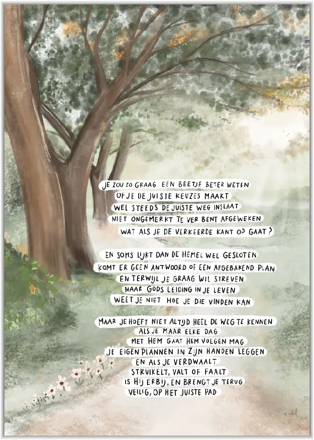 Poster A4: Je zou zo graag