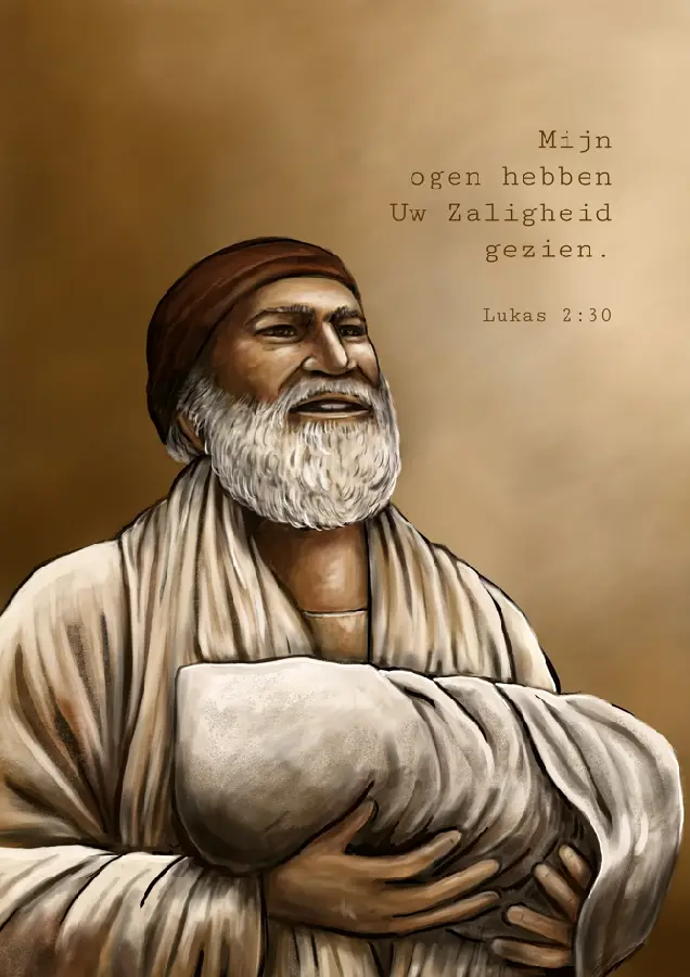 Kaart: A7 Mijn ogen hebben Uw zaligheid