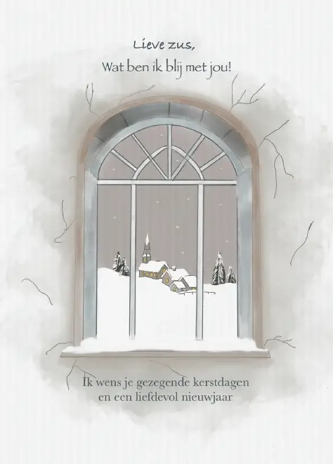 Enkele kaart: Lieve zus