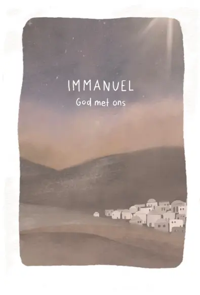 Enkele kaart: Immanuel God met ons