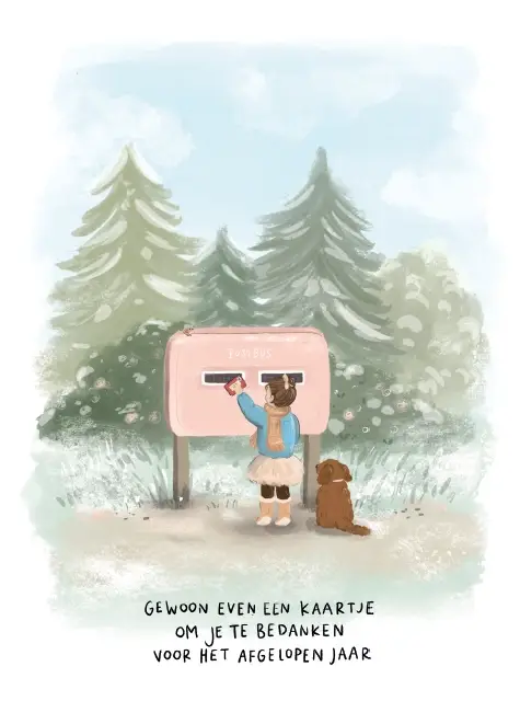 Enkele kaart: Gewoon even een kaartje