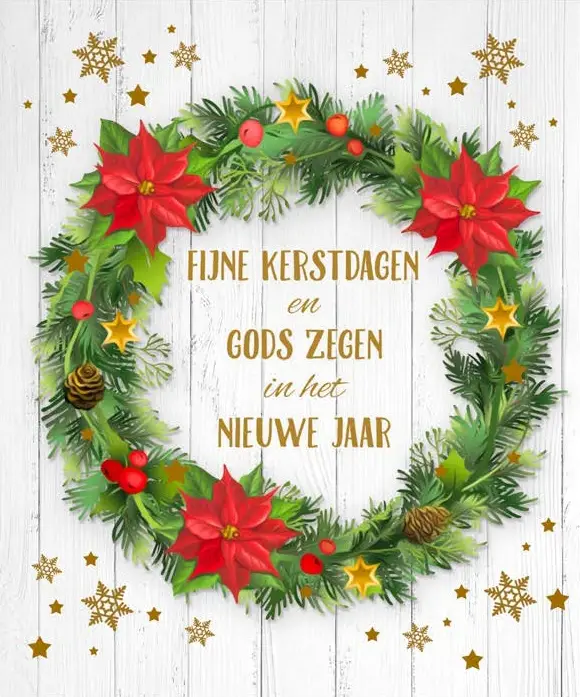 Hangdoosje: Fijne Kerstdagen (10 stuks)