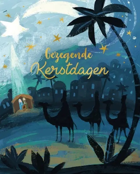 Hangdoosje: Gezegende Kerstdagen (10 st)