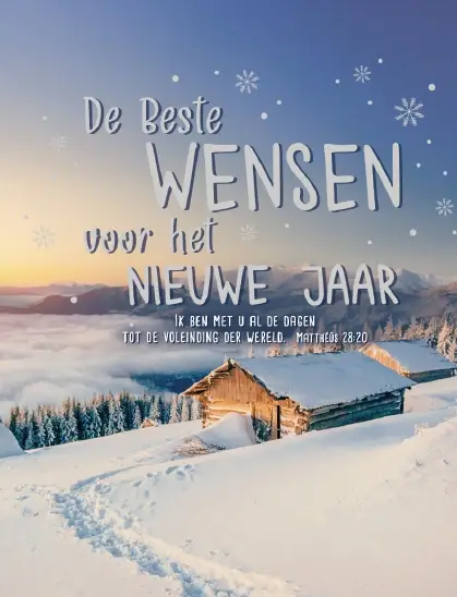 Hangdoosje: Voorspoedig Nieuwjaar (10st)