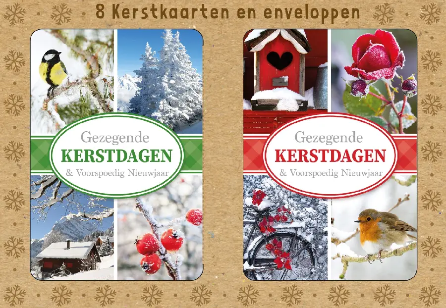 Box Gezegende kerstdagen