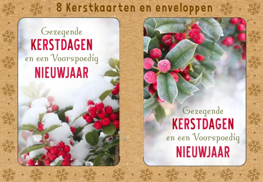Kerstbox: Gezegende Kerstdagen (8 stuks)