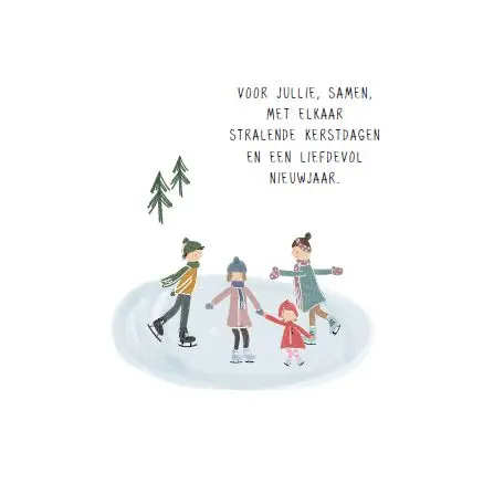 Enkele kaart: Voor jullie samen