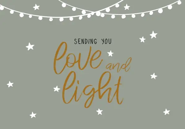 Enkele kaart: Sending your love