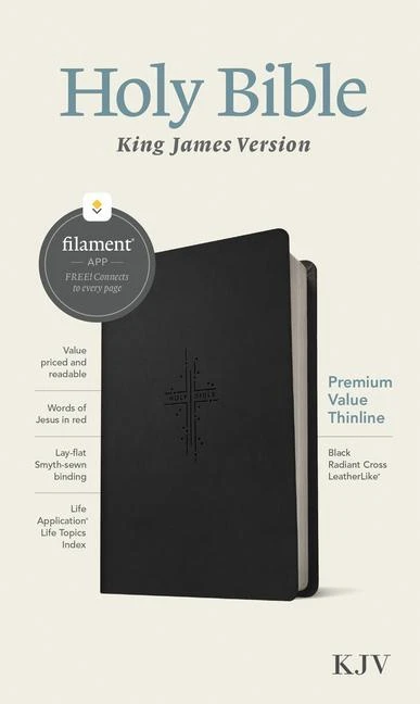 KJV - Thinline Bible Black Leatherlike