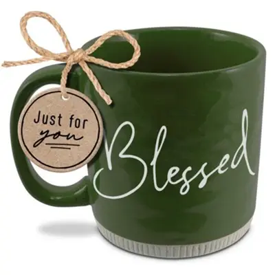 Mug, Blessed-Green