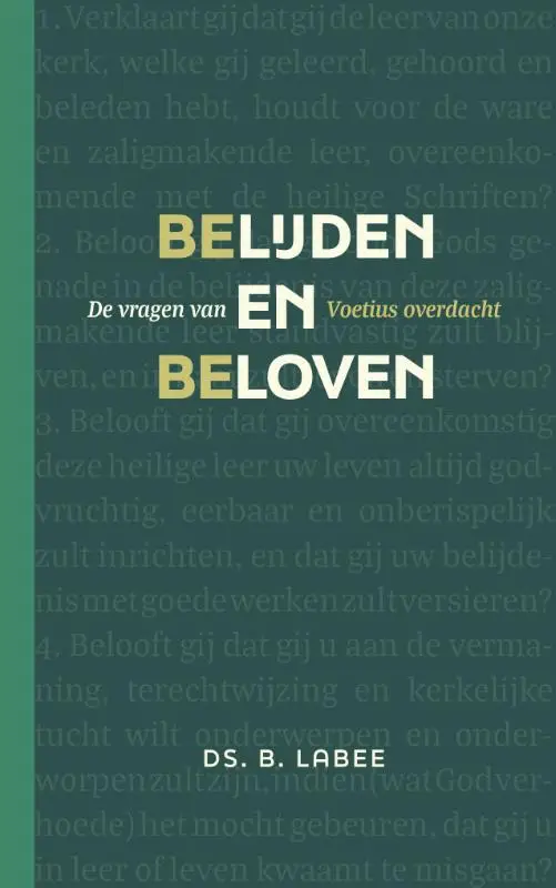 Belijden en beloven