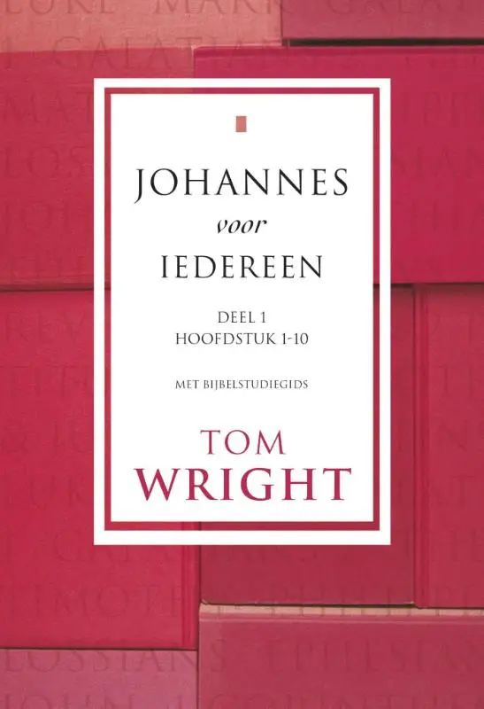 In Het Nieuwe Testament voor Iedereen neemt een van de grootste kenners van het Nieuwe Testament ons als bijbellezers bij de hand om te begrijpen wat er in de Bijbel staat en om er in ons leven mee aan de slag te gaan.

Dit deel gaat over het Evangelie van Johannes en het bespreekt de hoofdstukken 1-10. In deze Bijbelstudies neemt Tom Wright zijn lezers aan de hand bij het lezen van dit complexe en soms verbijsterende evangelie. Wright zegt zelf dit over Johannes: 'Dit evangelie is een van hoogtepunten van de wereldliteratuur, en tegelijk een boek dat zich niet alleen maar gewonnen geeft aan kenners, maar aan een ieder die het met nederigheid en hoop ter hand neemt.'

De bijbelverklaring van Tom Wright onderscheidt zich van andere uitgaven met Bijbeluitleg door gebruik van eigentijdse voorbeelden, vlot taalgebruik en een zeer aantrekkelijke prijsstelling. Voorafgaand aan Wrights uitleg is telkens de tekst van het besproken gedeelte in de Nieuwe Bijbelvertaling opgenomen. Ook bevat elk deeltje uit de reeks een gidsje om met de inhoud aan de slag te gaan, persoonlijk of in een groep of kring.

'Zelden heb ik werk van iemand gelezen die zo meeslepend to the point kan schrijven.' Ds. Gert Jan Vogel, Dordrecht

'Predikanten laten zich erdoor inspireren, en in een groeiend aantal gemeenten worden Wrights boeken gebruikt in gesprekskringen.' Ds. Wilbert Dekker, Kampen

'Theologie die midden in het leven staat.' Ds. Rein den Hertog, Amsterdam

'Een toegankelijke, korte en goed leesbare Bijbelverklaring, die zowel uitleg geeft, als de Bijbeltekst direct in ons eigen leven en onze eigen tijd plaatst.' Ds. Wim van der Schee, Zwijndrecht