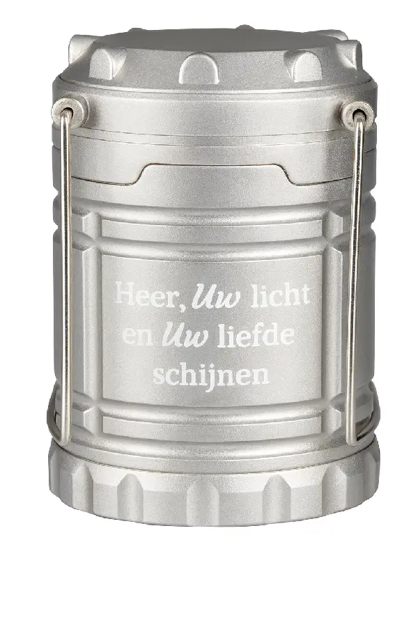 Campinglamp Heer uw licht en uw liefde