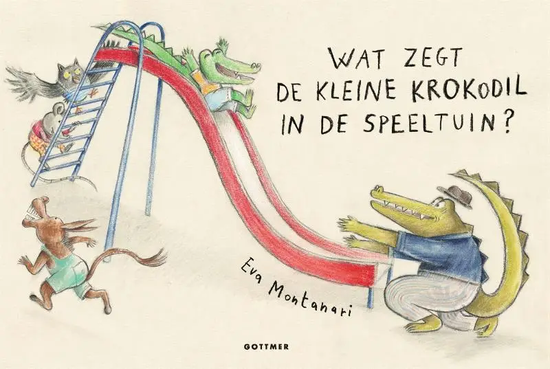 Wat zegt de kleine krokodil in de speelt