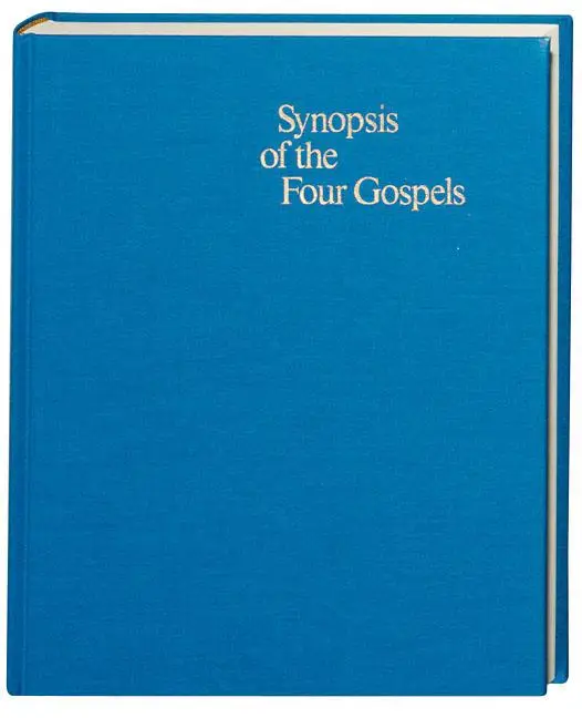 Greek English Edition of the Synopsis Quattuor
Evangeliorum.
This unique and useful resource includes a parallel
comparison of the four Gospels in both the Greek Novum Testamentum Graece
(NA27)&nbsp;/ Greek New Testament 4th Revised Edition (GNT4)&nbsp;and the
English Revised Standard Version of the New Testament. The Greek text includes
the full critical apparatus from the 26th edition of the Novum Testamentum
Graece except for parallels from aprocryphal gospels and patristic sources. The
facing English text has an apparatus of significant variants in the AV (King
James), RV, and RSV versions.