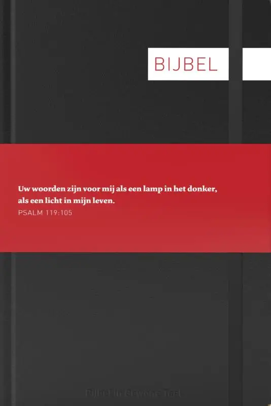 Bijbel compact zwart