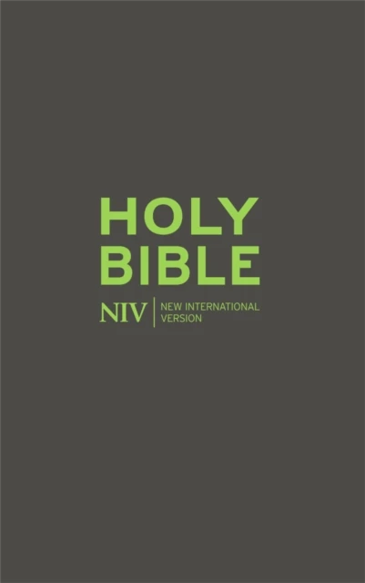 NIV Pocket Bible With Zip Black Softtone