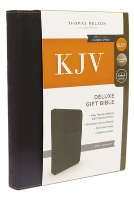 KJV - Deluxe Gift Bible Black Imitation