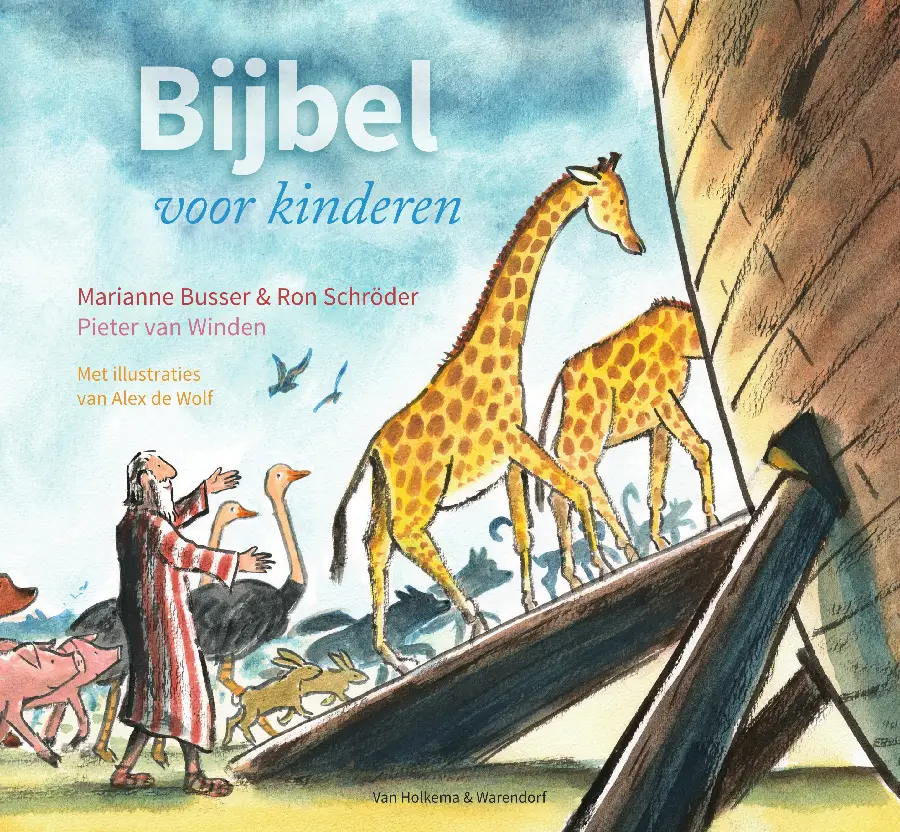 De mooiste Bijbelverhalen voor jonge kinderen in een nieuw jasje!
Met de Bijbel voor kinderen willen Marianne Busser en Ron Schröder de
eeuwenoude verhalen uit de Bijbel over mensen en hun verhouding tot God voor
jonge kinderen toegankelijk maken. In deze uitgebreide kinderbijbel komen alle
belangrijke kernverhalen uit het Oude en Nieuwe Testament aan bod, in heldere
en eigentijdse taal.