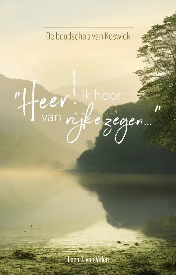 Heer! Ik hoor van rijke zegen...''